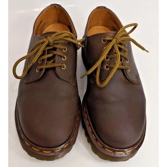 Dr Martens Aztek Crazy Horse 1561 Oxford Shoe Made In England - US Ladies size 7 - Picture 9 of 16